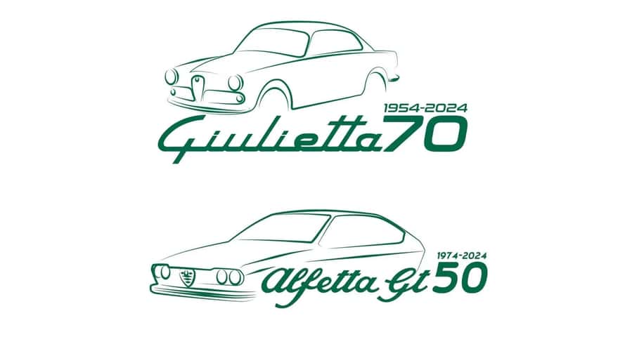 Alfa Romeo célèbre la Giulietta Sprint et l'Alfetta GT avec deux nouveaux logos