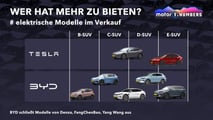 Motor1 Numbers: BYD vs. Tesla