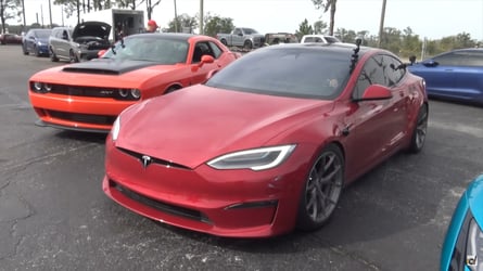 The World's Best Factory Drag Car Is No Match For The Tesla Model S Plaid 