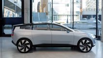 Volvo Concept Recharge al Volvo Studio di Milano