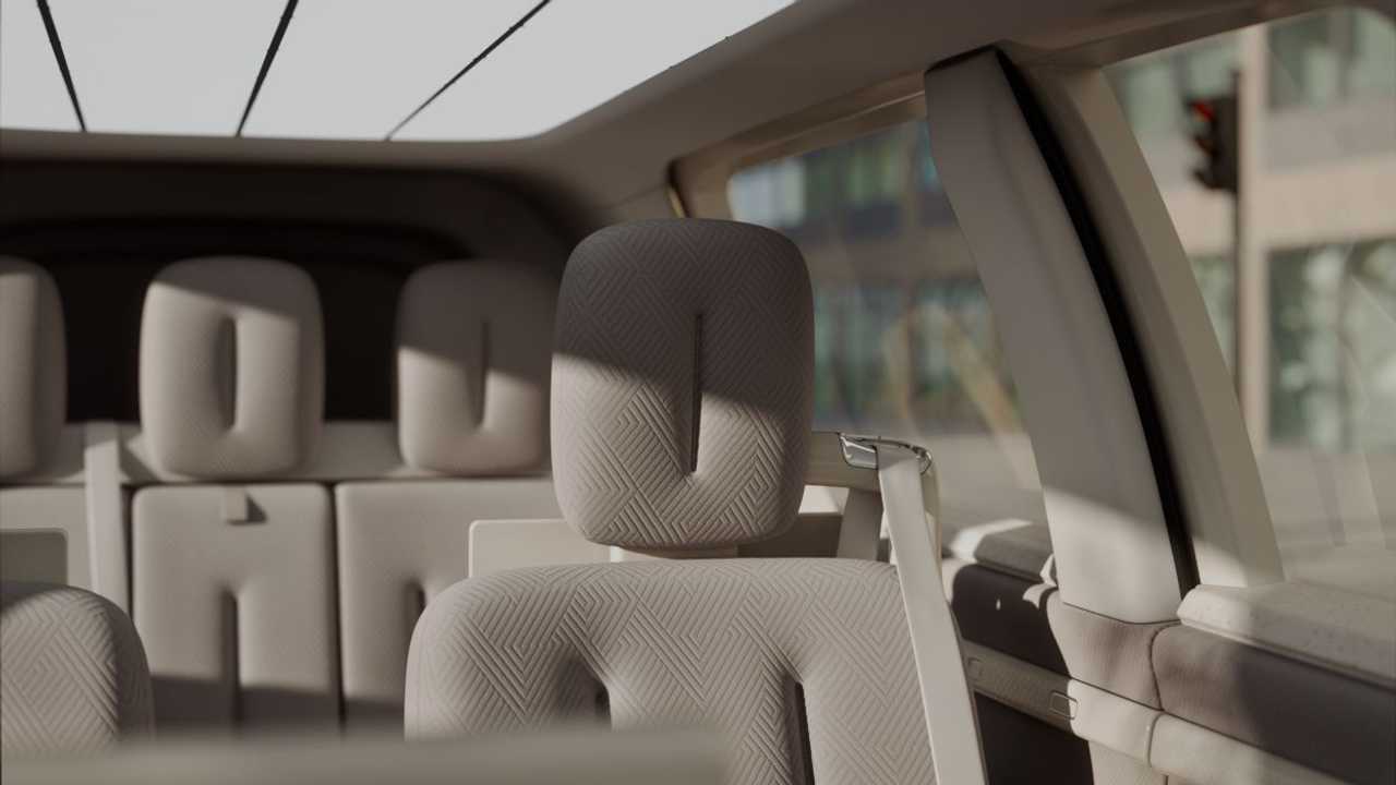 Waymo Zeekr Robotaxi: Das Interieur