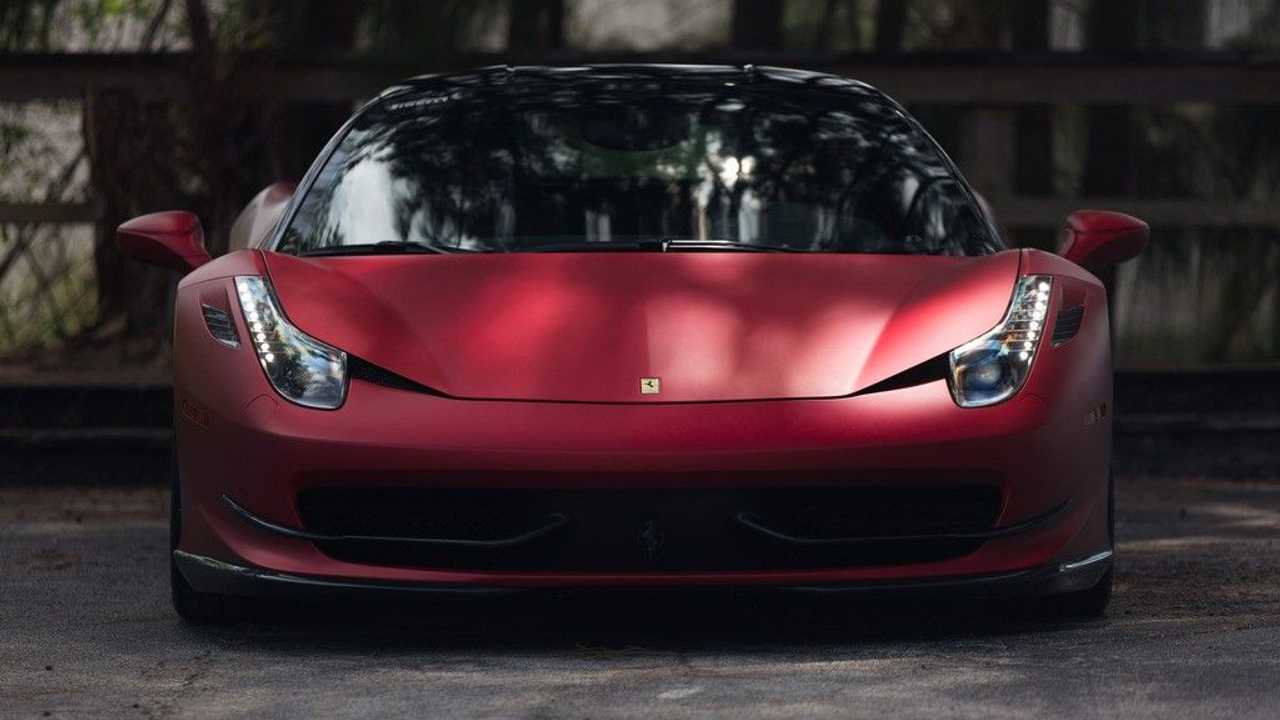 Impression Giclée Sur Toile – Ferrari 458 Italia – Art Mural Tendu – Made In USA