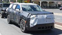 2024 GMC Acadia Front View Spy Photo