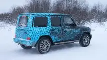 Mercedes-Benz EQG Spy Photos