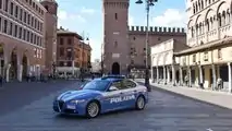 Le Alfa Romeo Giulia della Polizia di Stato