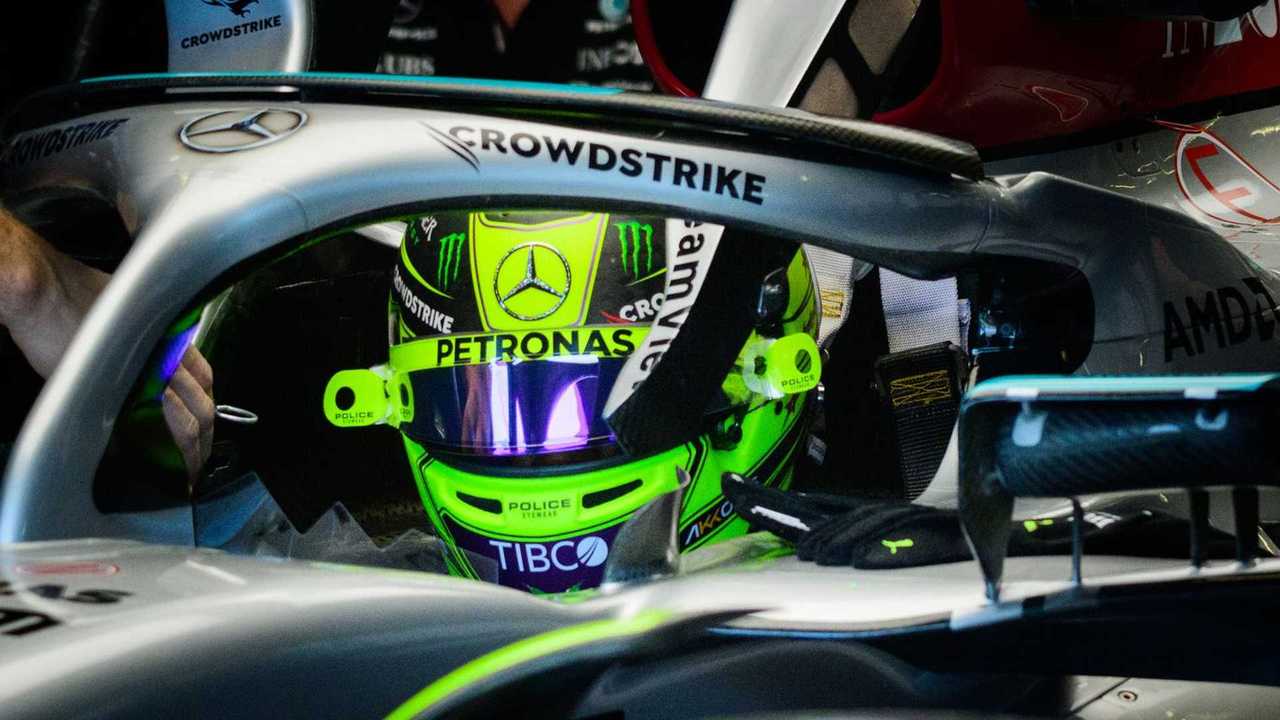 Lewis Hamilton at United States GP 2022