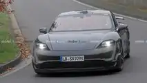 Porsche Taycan GT, fotos espía