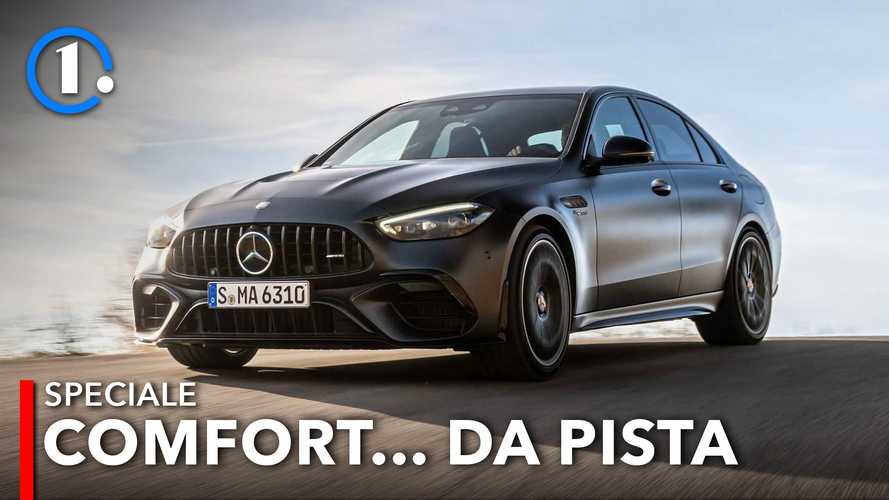 Mercedes-AMG C 63 S, la prova dell’ibrida plug-in da 680 CV