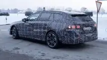 New BMW 5 Series Touring Spy Shots