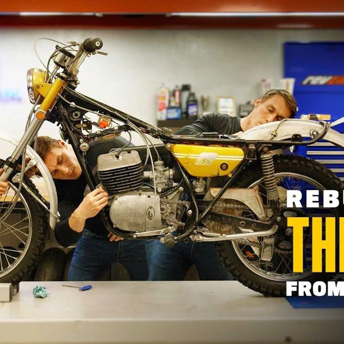 Rebuilding A Vintage Dual Sport: Here's The ASMR Rebuild Of