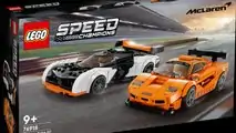 McLaren F1 LM y Solus GT Lego Speed Champions