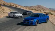 Fahren Sie jeden Nissan GT-R: R32 bis R35