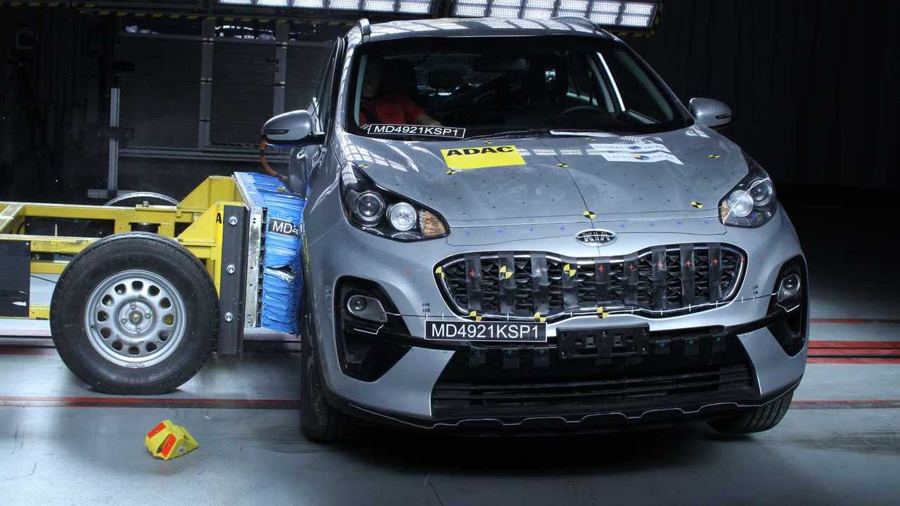Kia Sportage teste de colisão lateral (7)