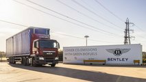 I veicoli alimentati a biodiesel nella fabbrica Bentley