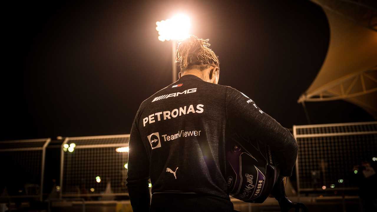 Lewis Hamilton at Bahrain GP 2022