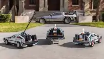 Ritorno al futuro DeLorean Lego Group Shot