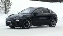 Photos espion Porsche Macan EV