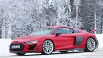 Audi R8 RWD, fotos espía