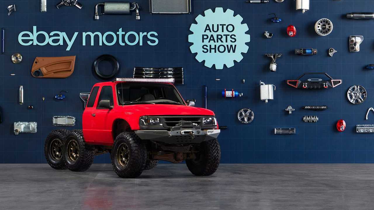 2022 New York Auto Parts Mostra Mod Monster 6x6 Ford Ranger