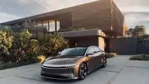 Foto - Lucid Air, la prima prova su strada