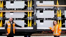 L'impianto di produzione di Brema per la Mercedes EQE