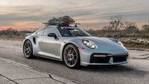 Hennessey Porsche 911 Turbo S With Christmas Tree On Roof