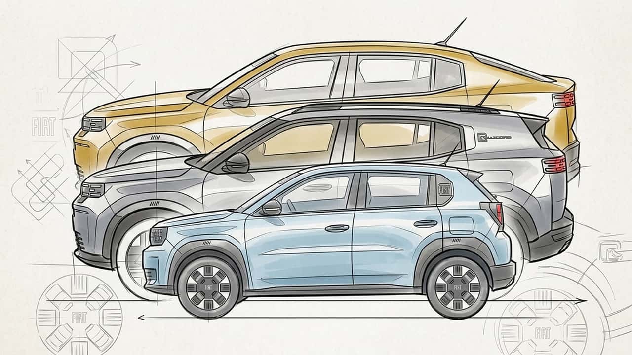 Come si crea il design di una famiglia di auto