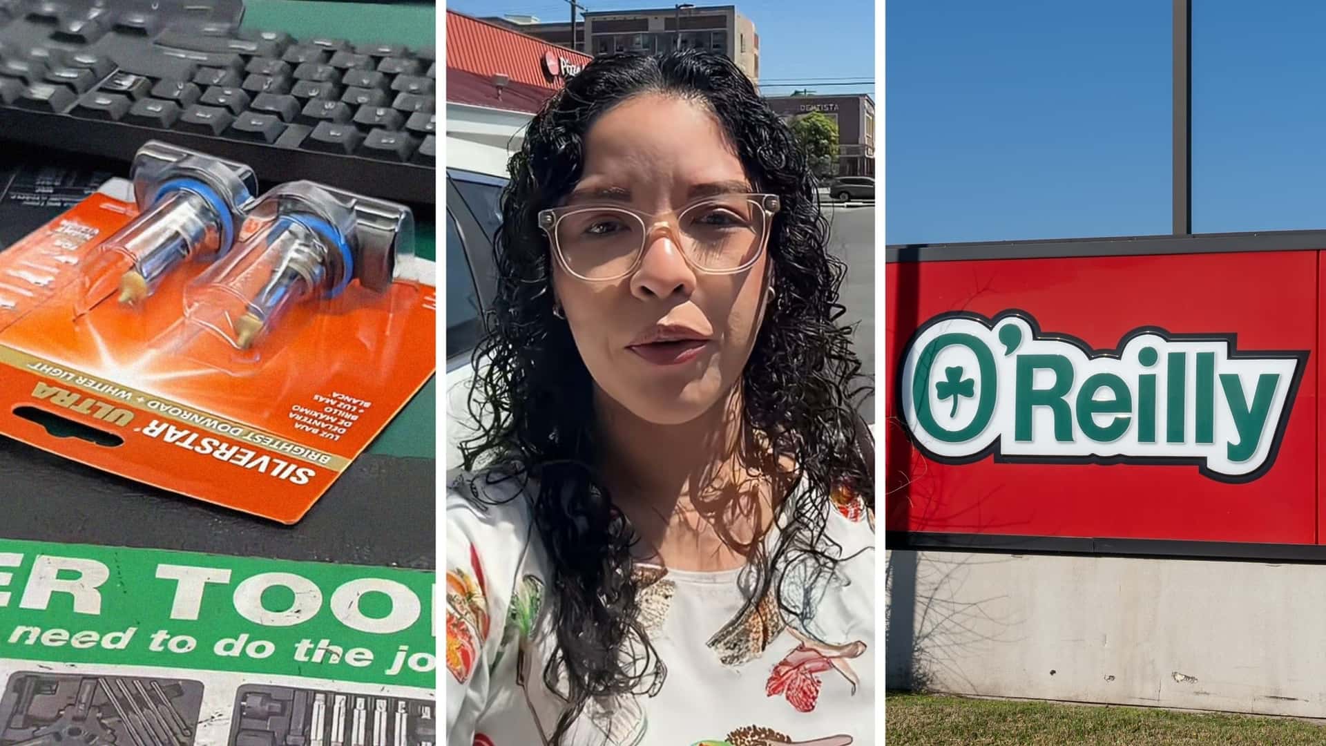 Woman Goes To O'Reilly's To Switch Lights On Nissan. Then She Realizes She's Made A Big Mistake