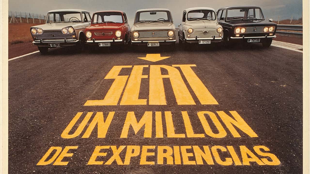 <p><em>SEAT lineup in the 1960s</em></p>