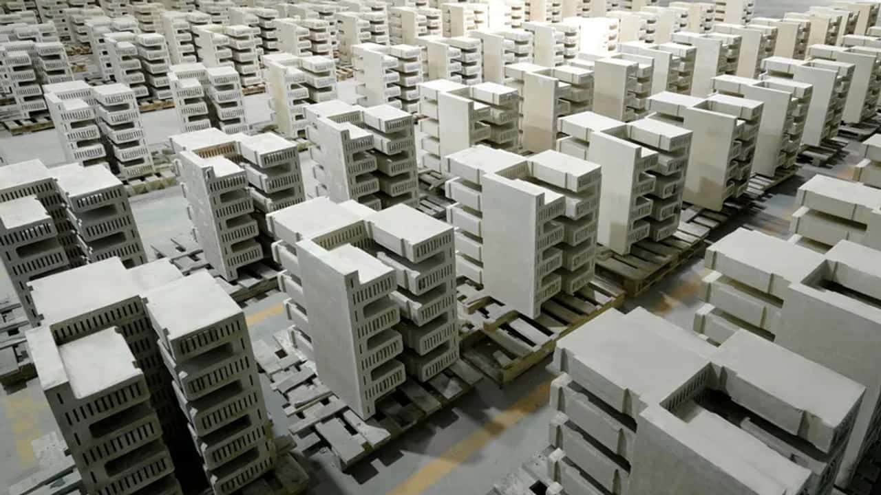 I mattoni refrattari della Rondo Heat Battery