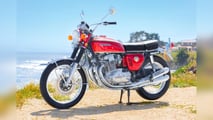 1969 Honda CB750 Sandcast - Front Left Angle View