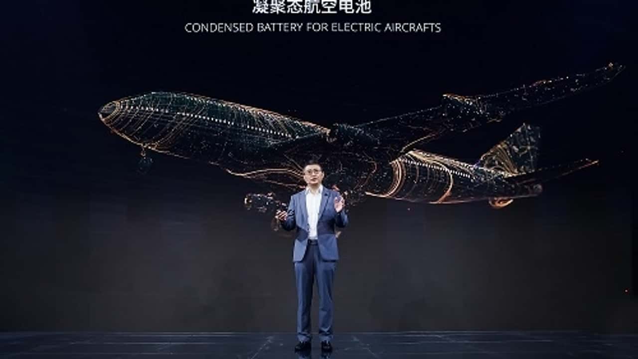 CATL presenta la batteria per aerei elettrici al Salone di Shanghai