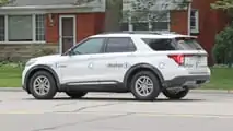 2024 Ford Explorer Active Side View Spy Photo