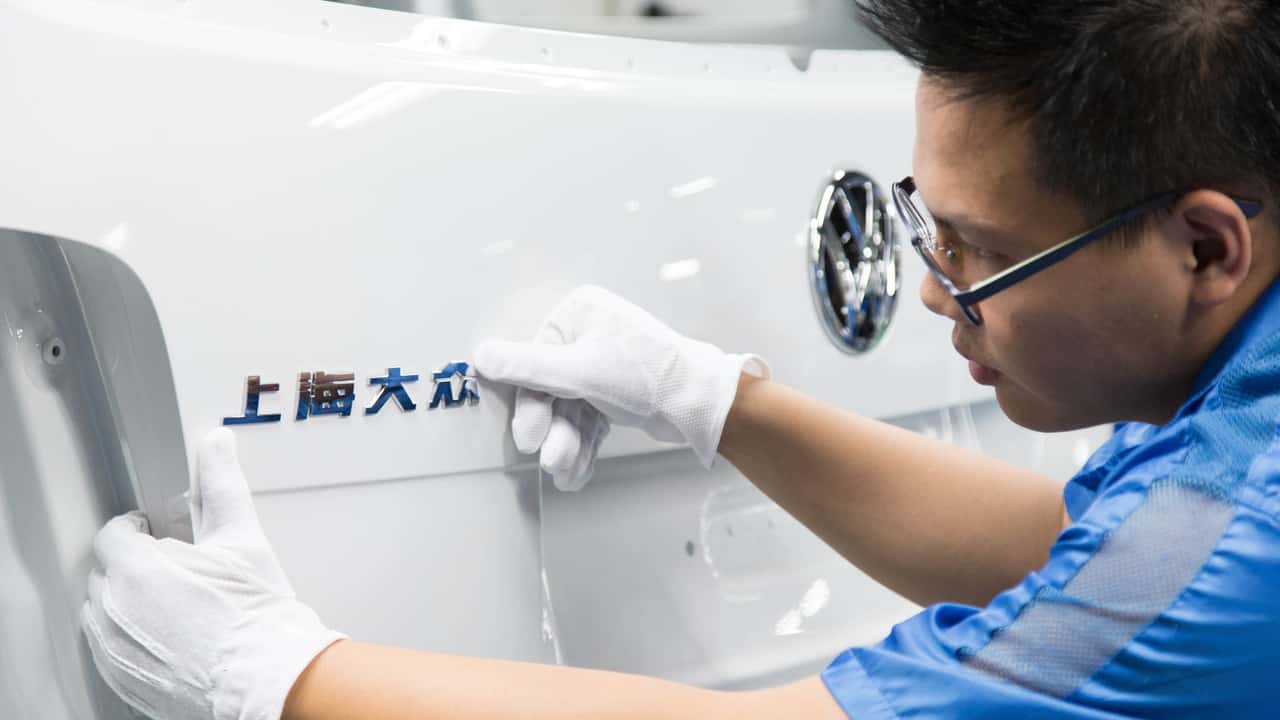 VW-Produktion in China (2014)