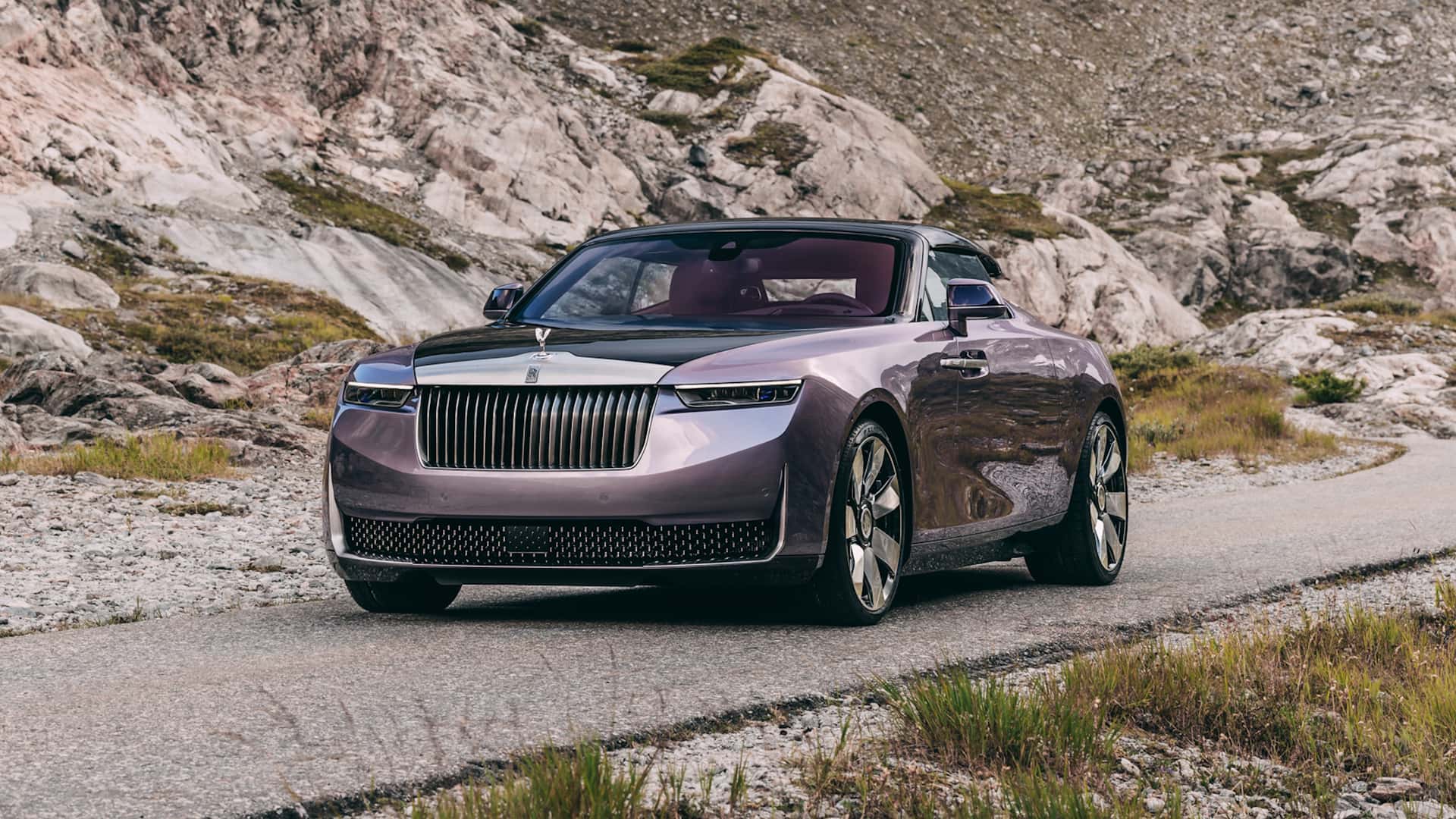 Rolls Royce Debuts Amethyst Droptail With An 