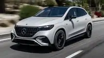 2024 Mercedes-AMG EQE SUV Exterior Front Quarter