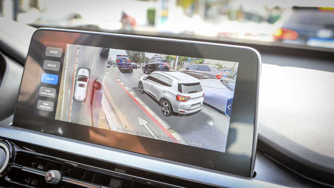 Câmera 360 do Caoa Chery Tiggo 5x PRO 2022