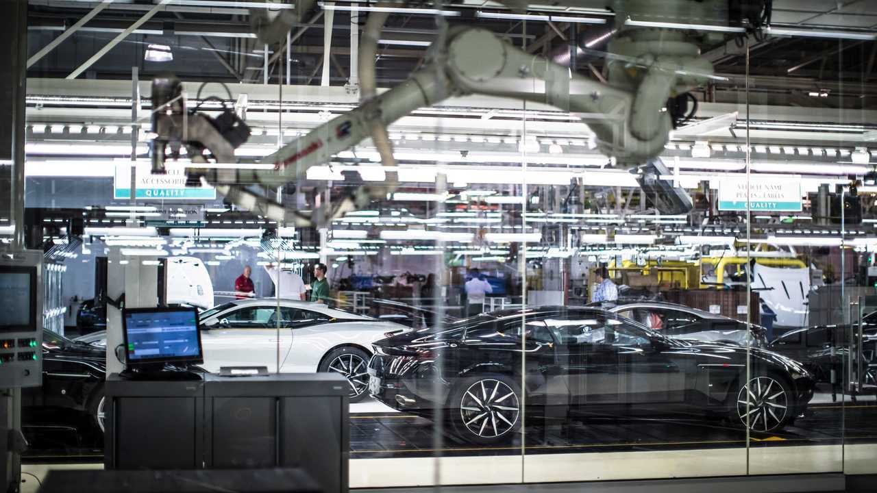 Lo stabilimento Aston Martin di Gaydon