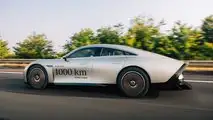 Mercedes Vision EQXX 747-Mile Drive