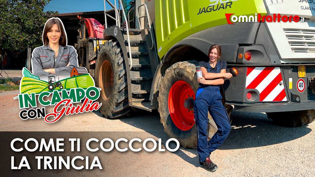 In campo con Giulia: verniciare la trincia
