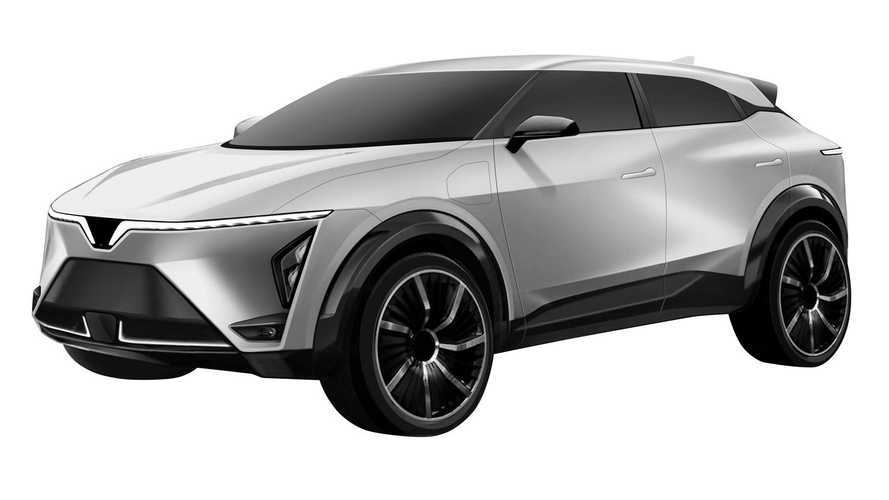 В базе Роспатента появились изображения электрокроссовера VinFast