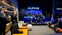 L'inauguration du salon Atelier Alpine A290