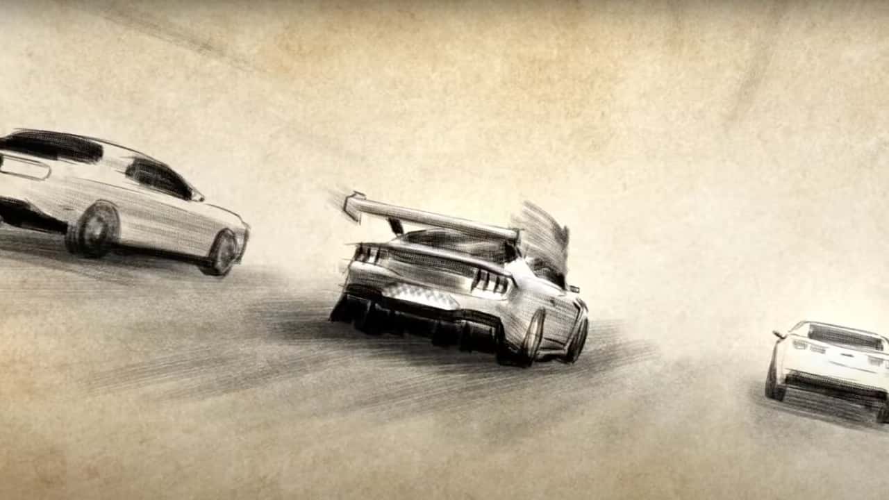 Ford Mustang GT3 Le Mans Teaser Video