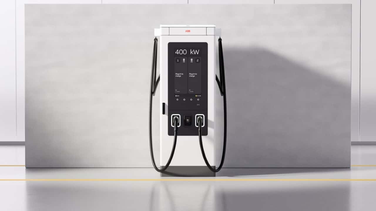 ABB A400 colonnina ultrafast da 400 kw di potenza