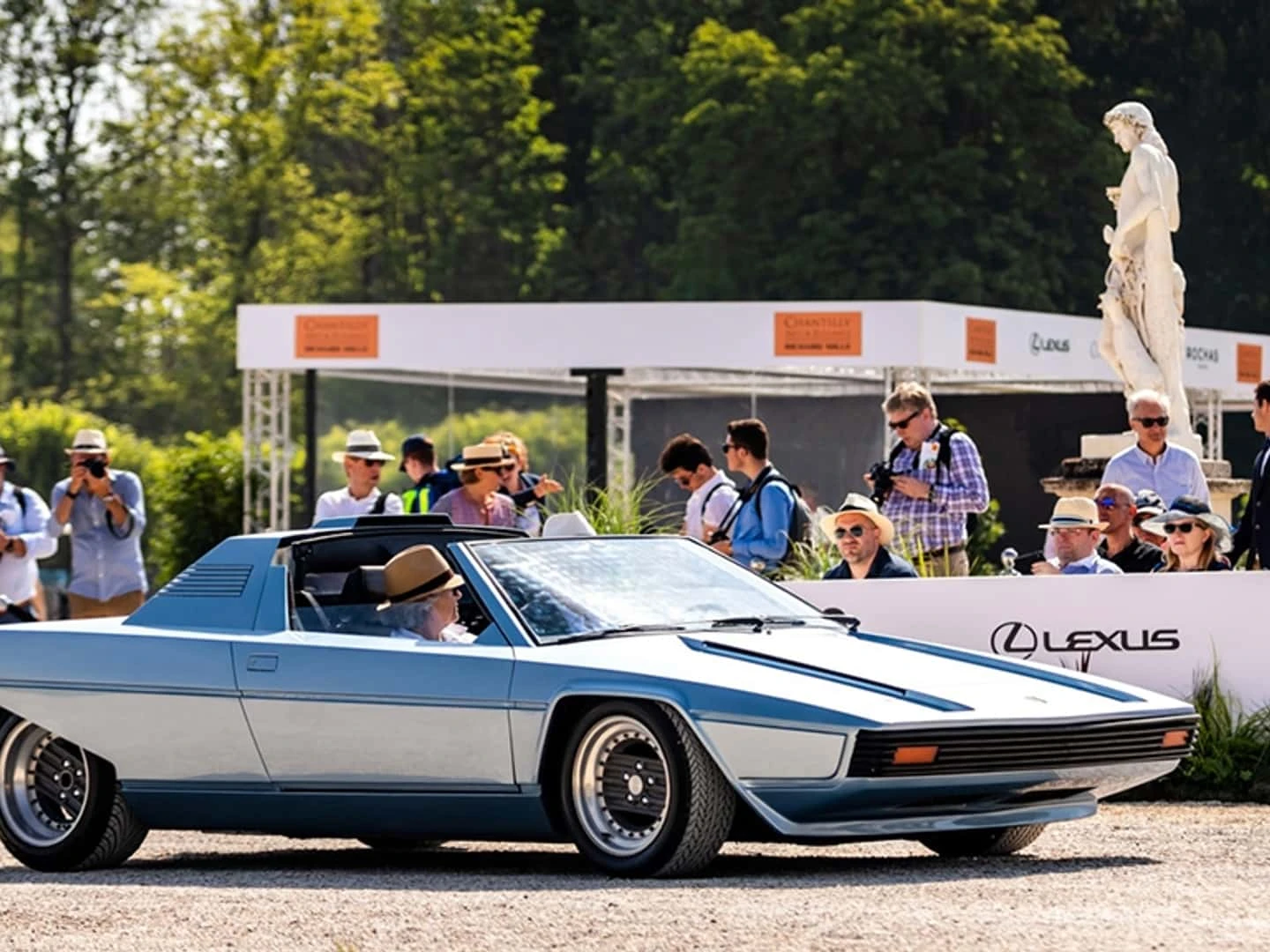 At Pebble Beach the memory of Gandini with a unique Ferrari