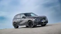 2025 BMW X3 camouflaged prototype
