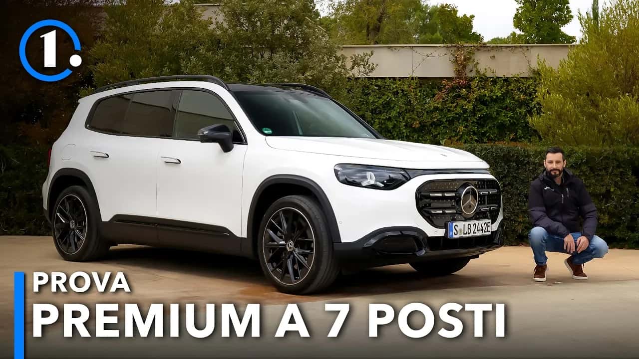 Ha 7 posti (comodi) e si guida bene: nuova Mercedes GLB