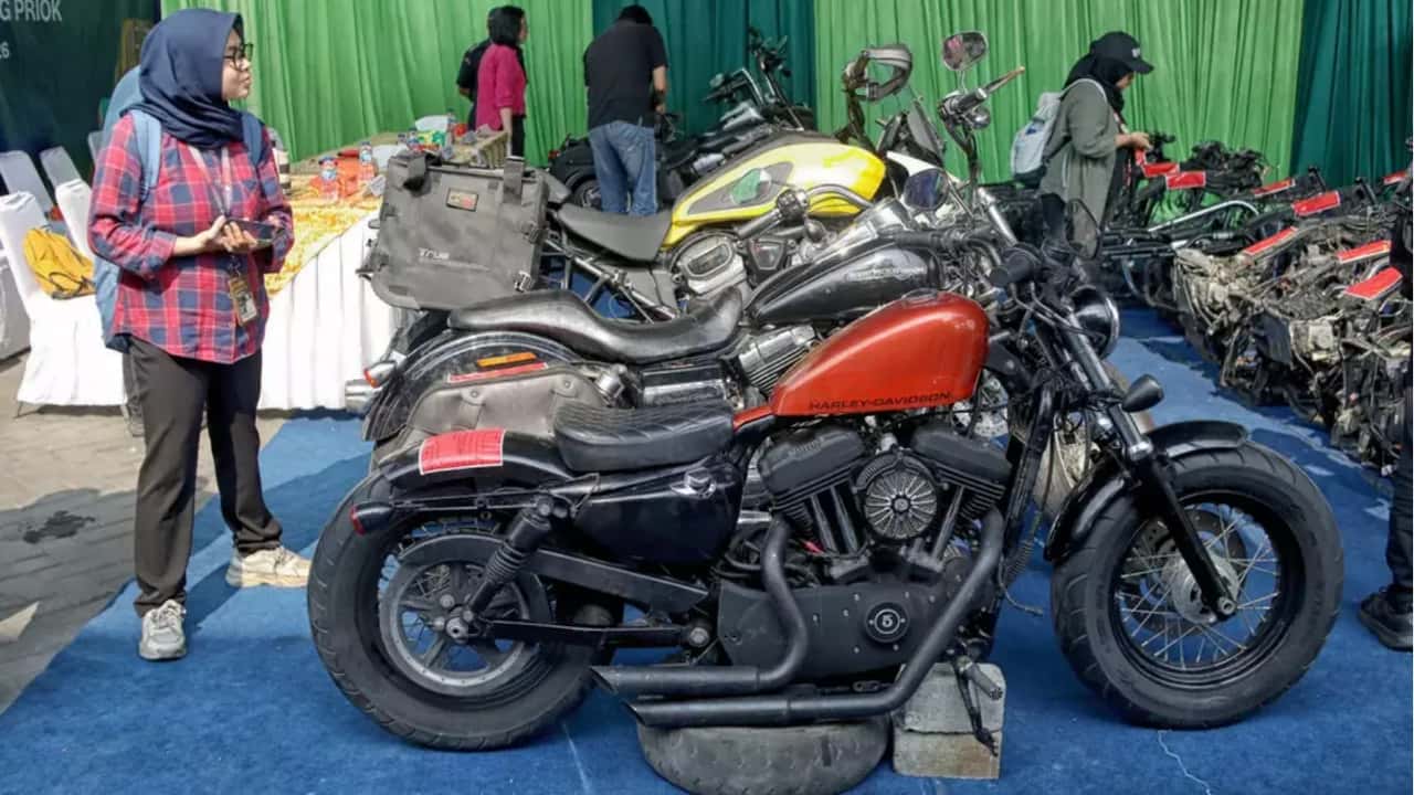 harley-davidson smuggle indonesia