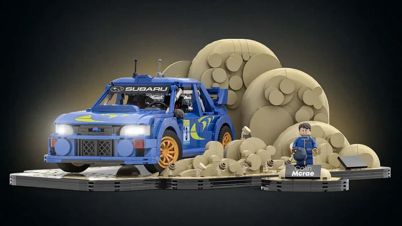 Colin McRae Subaru Impreza WRC Lego Ideas Project
