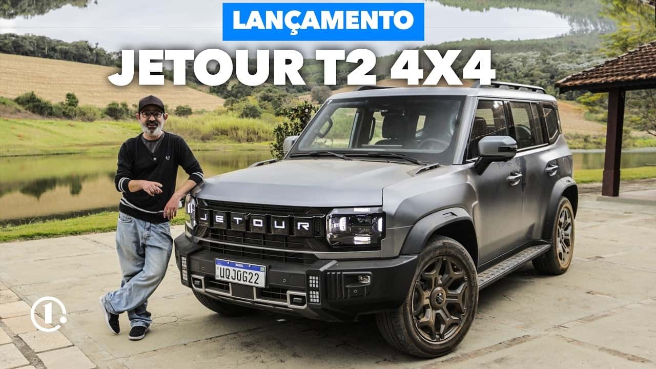 Jetour lança o T2 XWD com tração 4x4 no Brasil